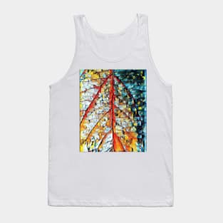 Oil Leaf 003 Tank Top